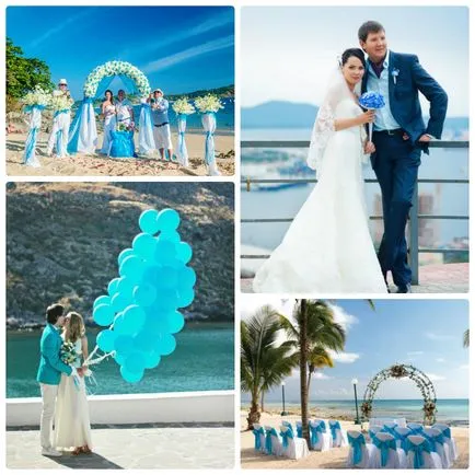 nunta albastru