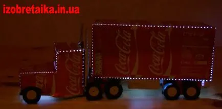 cutii de camioane de coca-cola - pentru producția de instruire