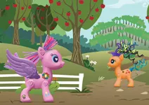 A játék lényege, hogy legyen a lány a Equestria (My Little Pony pl) - játék online