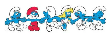 Игри с Smurfs - забавно забавно с добри сините джуджета!