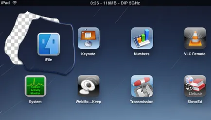 IFile - fájlkezelő az iPad - program Apple iPad