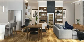 Interior apartament mic - cum să facă mai spațioasă