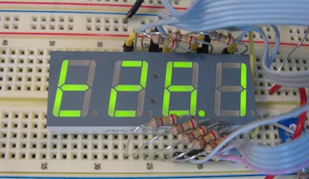 Măsurarea temperaturii folosind ntc avr termistorului microcontroler