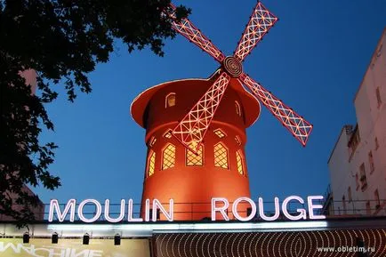 A párizsi Moulin Rouge