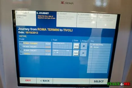 Cum se ajunge de la Roma pentru a le Tivoli pentru 3 euro pe tren