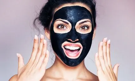 Как да се използва черна маска за лице