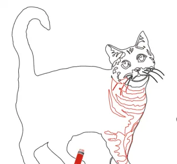 Как да се направи котка татуировка