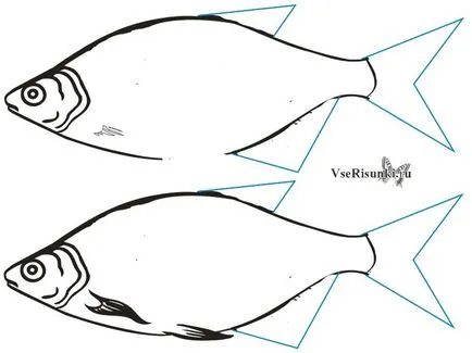 Как да се направи молив риба в етапа