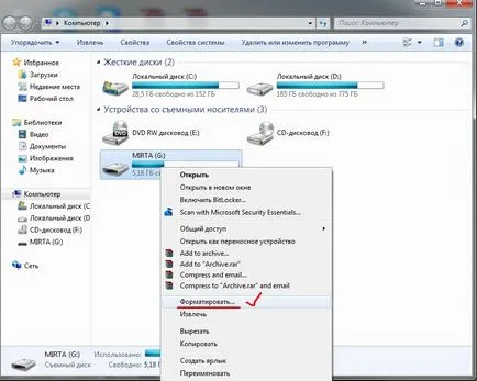 Hogyan visszaállítása Windows jelszó egy USB flash meghajtó