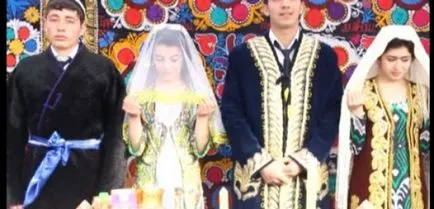 Mi menyasszonyi ruha szembe a tádzsik, a kultúra, Tádzsikisztán párbeszéd és a béke