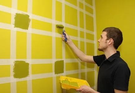 Mi a legjobb festékkel festeni a falakat a fürdőszobában video utasításokat, hogyan kell festeni a kezüket, fotók