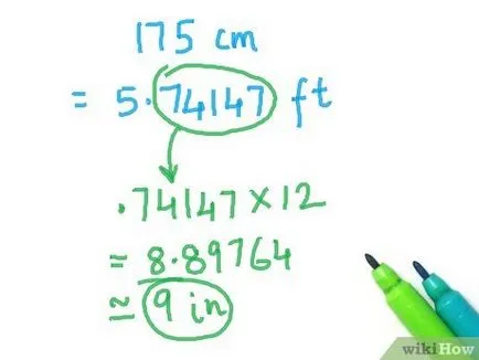 Cum de a transfera înălțimea de la centimetri în picioare