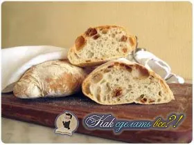 Főzni ciabatta recept képpel