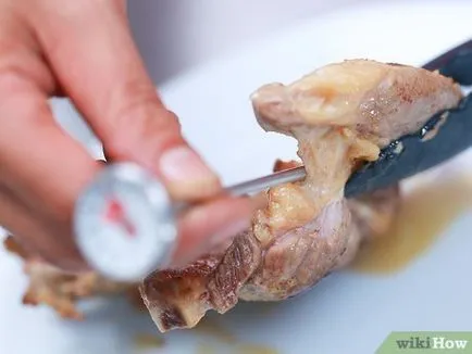 Hogyan lehet ellenőrizni a belső hőmérsékletet, a hús