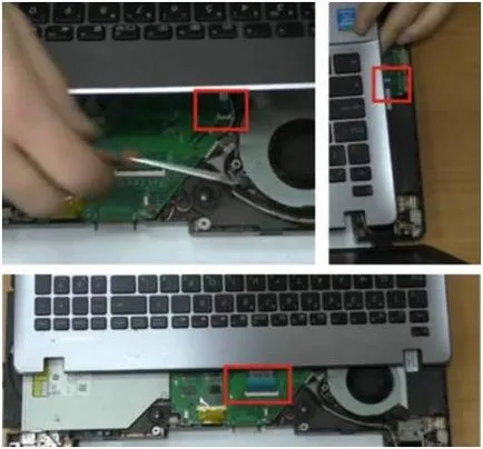 Ahogy laptop asus X550 szétszedni tisztítására és a hajtás lajt