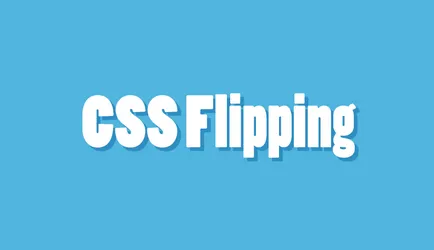 Cum de a face un efect de animație flipping folosind css