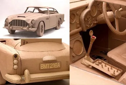 Hogyan készítsünk saját modell autó fából, rétegelt lemez, karton