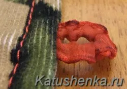 Hogyan készítsünk egy függöny gomblyuk, Katyushenka ru - varrás világ