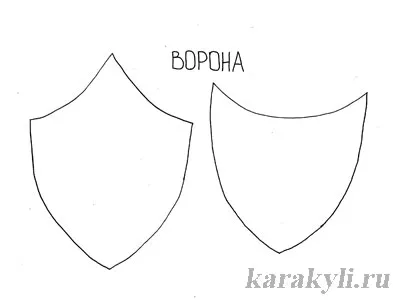 Как да си направим клюн от картон с техните ръце врани