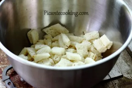 Hogyan készítsünk fokhagymás kenyérkockákkal, picantecooking