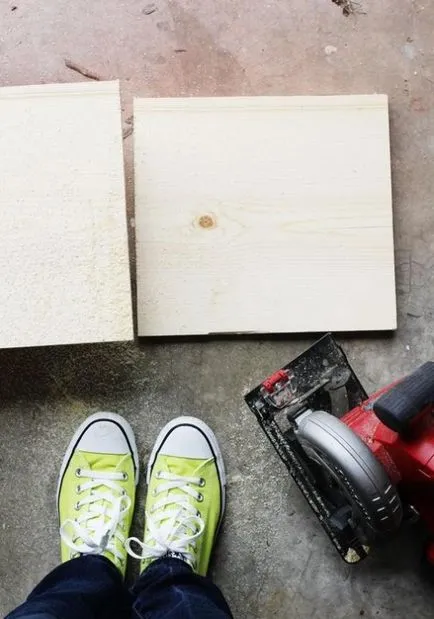 Как да се направи проста дървено легло