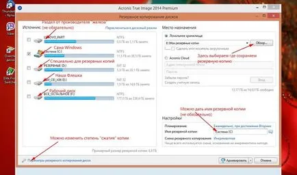 Cum de backup windose Akronisom