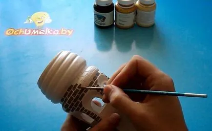 Hogyan készítsünk egy lámpa gipszből