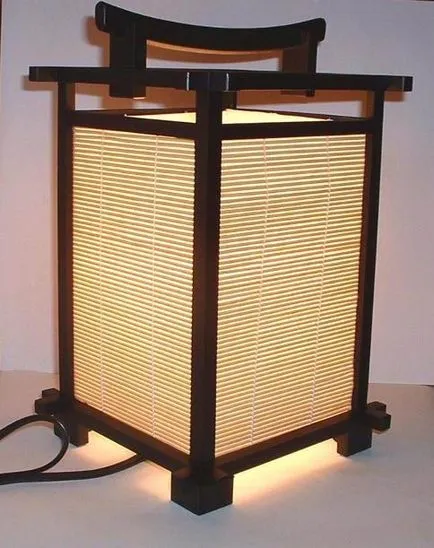 Как да си направим японски лампа висяща с ръцете си