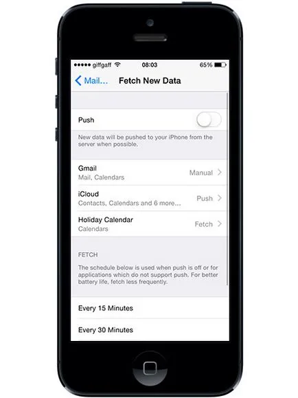 Hogyan kell menteni az akkumulátor iPhone és iPad iOS 8 fedélzetén, apptime