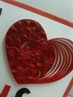 Cum sa faci o inima pe Ziua Îndrăgostiților în domeniu - Quilling