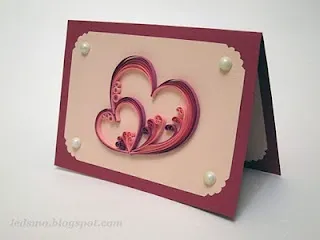 Hogyan készítsünk egy szív Valentin napon a szakmában - Quilling