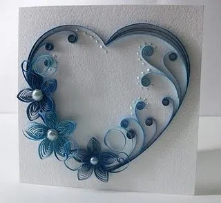 Hogyan készítsünk egy szív Valentin napon a szakmában - Quilling