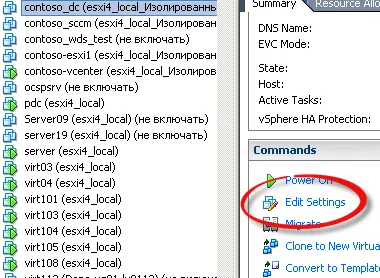 Cum de a mări dimensiunea memoriei și numărul de procesoare (nuclee) pe o mașină virtuală care rulează ESXi