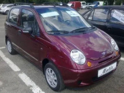 Cum de a alege un Daewoo Matiz, probleme și soluții