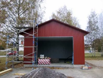 garaje prefabricate pentru interogatoriu - preturi, proiecte, echipamente