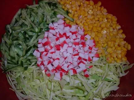 Rák saláta uborka