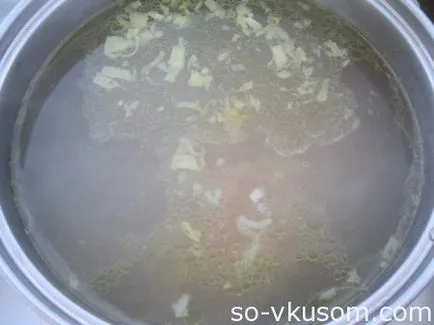 Пилешка супа с гъби и сметана рецепти със снимки