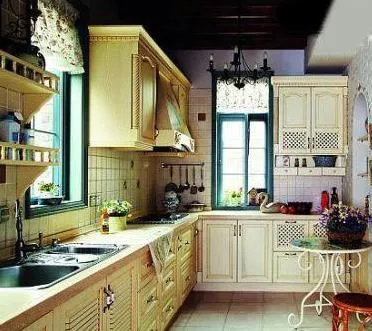 A konyha a francia stílusban - 18 fotó példák és lakberendezési ötletek