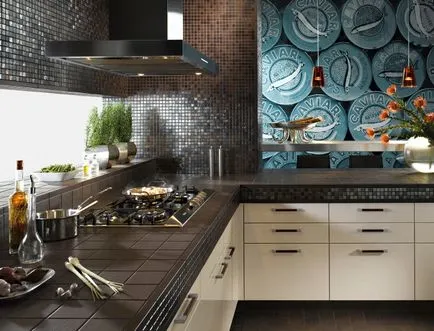A konyhai kötények mozaik saját kezűleg, hogyan lehet