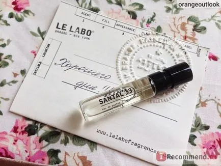 Le Labo Santal 33 - „murătură castravete pentru 17000 se poate crede în astfel de Santal Le Labo 33