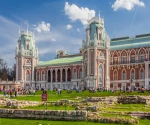 Látnivalói múzeum-tartalék Tsaritsyno