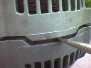 Audi a6 ремонт на генератор Бош 120а