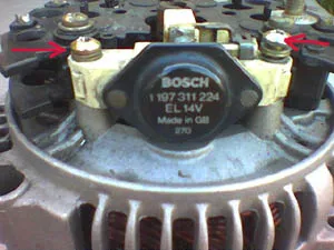 Audi A6 javítás generátor bosch 120a
