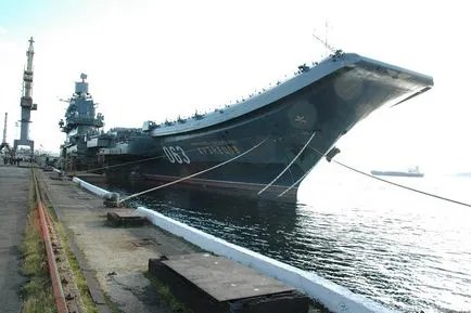 Portavion Admiral Kuznetsov portavion, caietul de sarcini, caracteristici de performanță, de propulsie și de nave