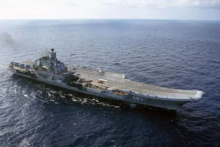 Portavion Admiral Kuznetsov portavion, caietul de sarcini, caracteristici de performanță, de propulsie și de nave