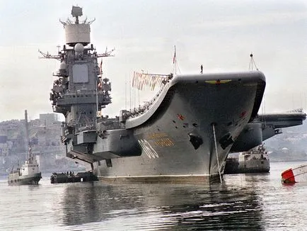 Portavion Admiral Kuznetsov portavion, caietul de sarcini, caracteristici de performanță, de propulsie și de nave