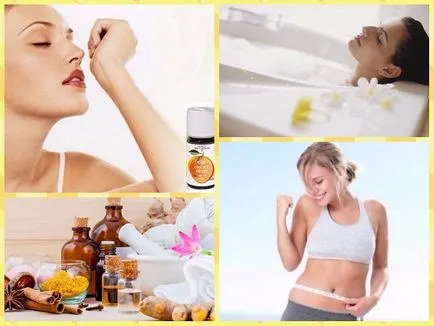 Aromaterapie și uleiuri esențiale pentru pierderea in greutate si celulita, arome si culori pentru sanatate-frumusete