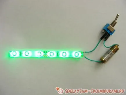 MASTER LED подсветка, майсторски клас със собствените си ръце