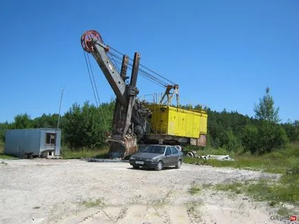 Chalkpit Belarus Krasnoselskaya chalkpit