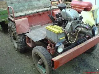 Tractor cu motor de 4 Zid, 5